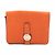 Hermès Monedero Hermes Dogon de piel Togo Naranja