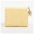 Christian Dior Cartera tri-fold Lady Dior en piel Cannage Amarillo - vista 2