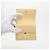 Christian Dior Cartera tri-fold Lady Dior en piel Cannage Amarillo - vista 3