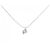 Autre Marque Collier en diamant Au750 Argenté