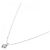 Autre Marque Collier en diamant Au750 Argenté - vue 2