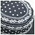 Cappello bucket Hermès in misto cotone ricamato Bianco Blu Blu navy - vista 6
