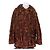 Acne Cappotto in velluto a coste marrone