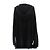Acne Gilet noir brodé à boutons rouges Black - view 2