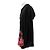 Acne Gilet noir brodé à boutons rouges Black - view 3