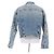 Autre Marque BOSS Jeansjacke Blau Baumwolle Größe M - Ansicht 2