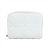 Cartera bi-fold Lady de piel Cannage Christian Dior Blanco
