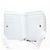 Cartera bi-fold Lady de piel Cannage Christian Dior Blanco - vista 3
