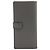 Cartera bi-fold de piel Prada Castaño