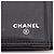 Chanel Camellia Bi-fold langes Portemonnaie aus Lammleder Schwarz - Ansicht 9