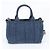 Prada Canapa Triangle Logo 2-Way Tote Bag/Shoulder Bag Blue - view 4