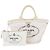 Tote Sac cabas Prada Canapa Plex Clear