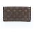 Louis Vuitton Monogram Portefeuille Sarah Long Wallet Marrom - vista 2
