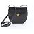 Borsa a tracolla e spalla in pelle Christian Dior Nero