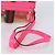Bolsa de Ombro em Couro Gucci GG Sherry Line Rosa - vista 2