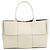 Saco Tote Bottega Veneta Medium Arco Branco