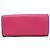 Cartera larga Loewe de piel de becerro rosa