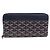 Cartera Goyard Matignon GM en lona Navy Azul marino