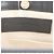 Balenciaga Navy Pochette Schultertasche aus Leder und Canvas Schwarz Roh - Ansicht 9