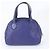 Borsa Tote in pelle blu Christian Dior - vista 3