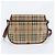 Sac bandoulière en cuir Burberry Nova Check Beige - vue 3