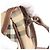 Sac bandoulière en cuir Burberry Nova Check Beige - vue 8
