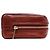Cambon Beauty case in pelle rossa Chanel A34717 Rosso - vista 4