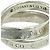 Autre Marque Anello Tiffany Vintage Interlocking Argento - vista 3