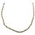 Autre Marque Tiffany Twist Rope Halskette Silber Golden - Ansicht 4