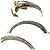 Autre Marque Anel Tiffany Vintage Signature Band Prata Dourado - vista 3