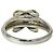 Autre Marque Anel Tiffany Vintage Signature Band Prata Dourado - vista 6