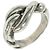 Ring Hermès Anello Vintage Torsade HERMES Argento