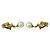 Chanel Vintage Coco Mark Gold Clip Earrings Golden - view 4