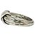 Autre Marque Anello Tiffany Vintage Signature Band Ring Argento - vista 4
