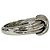 Autre Marque Anello Tiffany Vintage Signature Band Ring Argento - vista 5