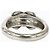 Autre Marque Anello Tiffany Vintage Signature Band Ring Argento - vista 6
