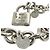 Autre Marque Bracciale a Catena Tiffany Vintage 1837 Cadena Charm - vista 3