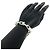 Autre Marque Bracciale a maglie grandi con charm Tiffany HardWear Argento - vista 2