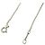 Autre Marque Collana Tiffany Vintage Bean Argento - vista 5