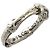 Autre Marque Anello Tiffany Vintage Bamboo Band Argento