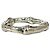 Autre Marque Anello Tiffany Vintage Bamboo Band Argento - vista 5
