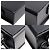 Bolsa de Ombro Box FENDI Preto - vista 5