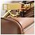 Céline Bolso de hombro 2-Way Boston Small Celine Cuir Triomphe Castaño - vista 6