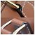 Céline Bolso de hombro 2-Way Boston Small Celine Cuir Triomphe Castaño - vista 7