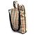 BURBERRY Vintage Check 2-Way Schultertasche Schwarz Rot Beige - Ansicht 2