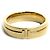 Autre Marque Bague Tiffany 18K Yellow Gold T Two Wide Band Ring - vue 3