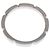 Panthère Cartier 18K White Gold Band Ring - view 2