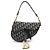 Bolso Saddle Christian Dior Dior Trotter Azul marino