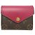 Louis Vuitton Portefeuille Zoe Women's Tri-fold Wallet Castaño