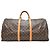 Louis Vuitton Keepall 60 Bandoulière Boston Bag Castaño - vista 2